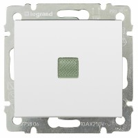 Выключатель с подсветкой Valena 10 AX 250 В~ белый Legrand 774410