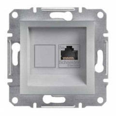 Розетка компьютерн. RJ45, кат.5е, UTP, алюминий Asfora EPH4300161 Schneider Electric