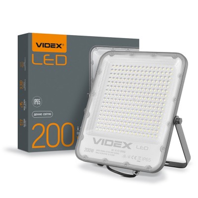 Прожектор светодиодный LED Videx 200W IP65 Premium VL-F2-2005G 26173