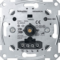 Механизм универсального поворотного светорегулятора (диммер), Schneider Electric Merten System M, MTN5139-0000