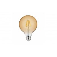 Лампа світлодіодна декоративна Horoz "RUSTIC GLOBE-6" 6W 2200K 220V E27