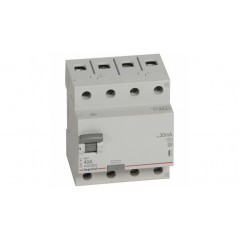 ПЗВ 40А, 30мА 4 полюси, тип A, Legrand RX3 402075