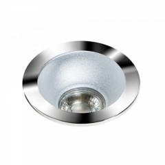 Точковий світильник AZzardo REMO 1 DOWNLIGHT AZ1730 + AZ0821 Chrome/Aluminium