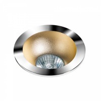 Точечный светильник AZzardo REMO 1 DOWNLIGHT AZ1730 + AZ0825 Chrome/Champagne