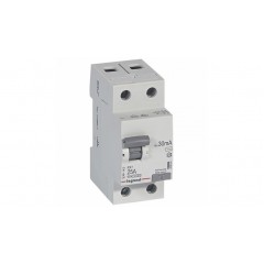 ПЗВ 25А, 30мА 2 полюси, тип AC, Legrand RX3 402024