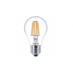 Лампа светодиодная A60 Philips LED Fila 7.5-70W E27 WW A60 ND Филамент 929001180507