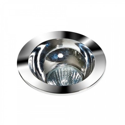 Точковий світильник AZzardo REMO 1 DOWNLIGHT AZ1730 + AZ0855 Chrome/Chrome