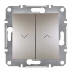 Выключатель для жалюзи бронза Asfora EPH1300169 Schneider Electric