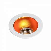 Точечный светильник AZzardo REMO 1 DOWNLIGHT AZ1731 + AZ0824 White/Gold