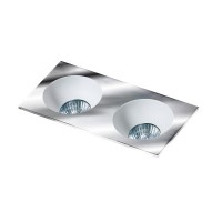 Точковий світильник AZzardo HUGO 2 DOWNLIGHT AZ1738 + AZ0822 Chrome/White