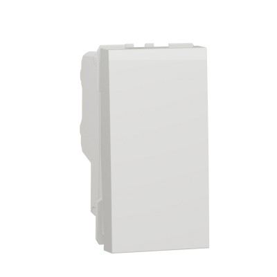 Вимикач двополюсний, 16А, 1 модуль, білий, Unica New, NU316218 Schneider Electric