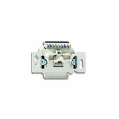 Механизм компьютерной розетки RJ45 8-пол. н/е с крышкой кат.5е ABB, 0220-507-101