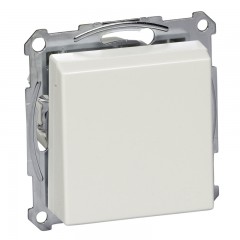 Розетка SCHUKO із заземленням, з кришкою, полярно-білий, Schneider Electric Merten System M, MTN2311-0319