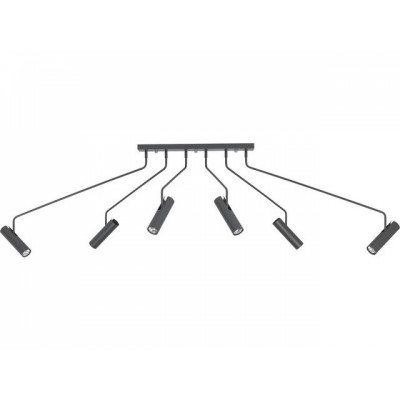 Люстра стельова Nowodvorski 6498 Eye Super Graphite