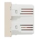 Розетка USB двойная для зарядки, 2.1А, 2 модуля, бежевый, Unica New, NU341844 Schneider Electric