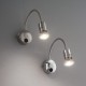 Бра-спот Ideal Lux FLEX AP1 CROMO 000305