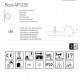 Бра Ideal Lux BOW AP D26 CROMO 005386