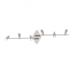 Спот Ideal Lux ALFA PL6 NICKEL 006338