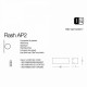 Бра Ideal Lux FLASH AP2 CROMO 007397