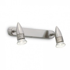 Спот Ideal Lux ALFA AP2 NICKEL 009483