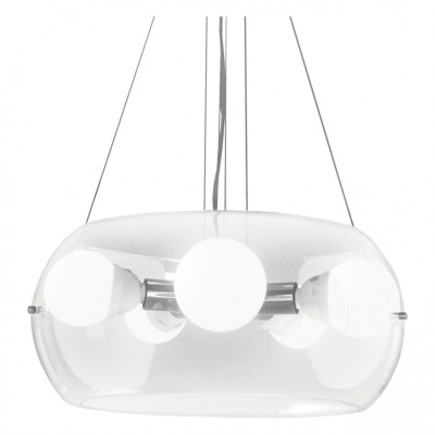 Подвесной светильник Ideal Lux AUDI-10 SP5 TRASPARENTE 016863 Подвесной светильник Ideal Lux AUDI-10 SP5 TRASPARENTE 016863