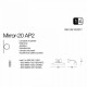 Бра Ideal Lux MIRROR-20 AP2 CROMO 017334