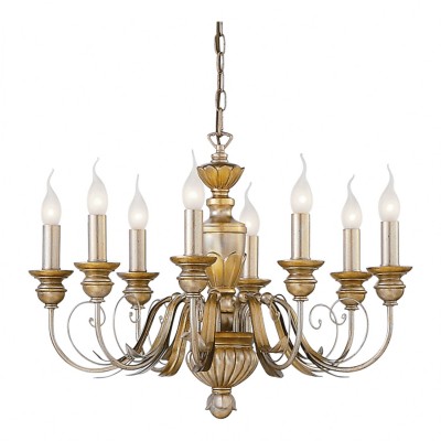 Люстра Ideal Lux FIRENZE SP8 ORO ANTICO 020839