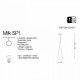 Подвесной светильник Ideal Lux MILK SP1 026787