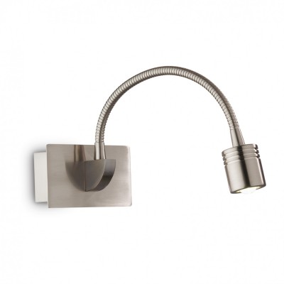 Бра - спот Ideal Lux DYNAMO AP NICKEL 031477 Бра - спот Ideal Lux DYNAMO AP NICKEL 031477