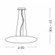 Люстра Ideal Lux SMARTIES SP5 D60 BIANCO 031996