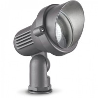 Направленный светильник Ideal Lux TERRA PT1 SMALL ANTRACITE 033037