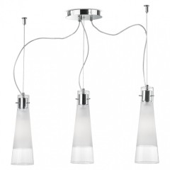 Подвесной светильник Ideal Lux KUKY SP3 TRASPARENTE 033952