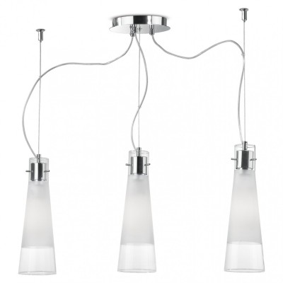 Подвесной светильник Ideal Lux KUKY SP3 TRASPARENTE 033952 Подвесной светильник Ideal Lux KUKY SP3 TRASPARENTE 033952