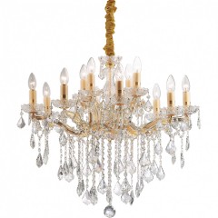Люстра Ideal Lux FLORIAN SP12 ORO 035611