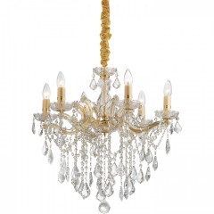 Люстра Ideal Lux FLORIAN SP6 ORO 035635