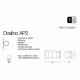 Бра Ideal Lux OVALINO AP2 038025
