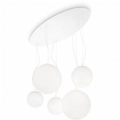 Люстра Ideal Lux MAPA SP5 BIANCO 043562