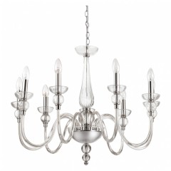 Люстра Ideal Lux DOGE SP9 TRASPARENTE 044453