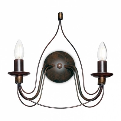 Бра Ideal Lux CORTE AP2 RUGGINE 057200 Бра Ideal Lux CORTE AP2 RUGGINE 057200