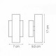 Бра Ideal Lux PAUL AP2 ROUND BIANCO 060620