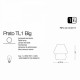 Настольная лампа Ideal Lux PRATO TL1 BIG BIANCO 074702