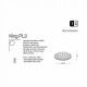 Люстра Ideal Lux KING PL3 CROMO 075389