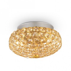 Люстра Ideal Lux KING PL3 ORO 075402