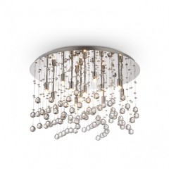 Люстра Ideal Lux MOONLIGHT PL12 CROMO 077802
