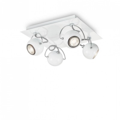 Спот Ideal Lux LUNARE PL4 077918 Спот Ideal Lux LUNARE PL4 077918