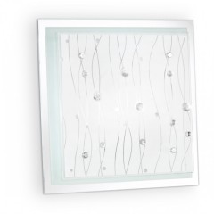 Потолочный светильник Ideal Lux OCEAN PL2 TRASPARENTE 081434