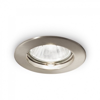 Точечный светильник Ideal Lux JAZZ NICKEL 083087 Точечный светильник Ideal Lux JAZZ NICKEL 083087