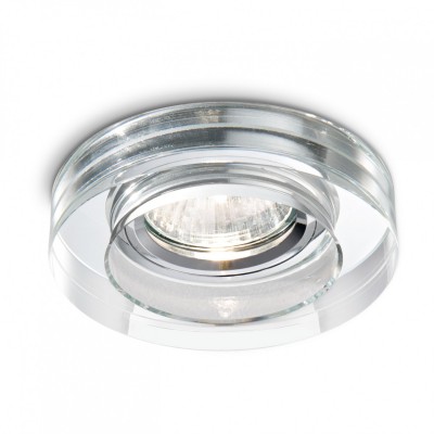 Точечный светильник Ideal Lux BLUES ROUND TRASPARENTE 083254 Точечный светильник Ideal Lux BLUES ROUND TRASPARENTE 083254