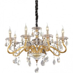 Люстра Ideal Lux NEGRESCO SP8 ORO 087764