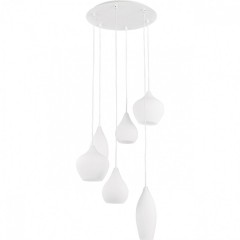 Подвесной светильник Ideal Lux SOFT SP6 BIANCO 087818